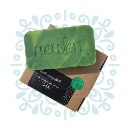 Jabón Corporal Hidratante y Purificante con corazón de sábila - 4 piezas.